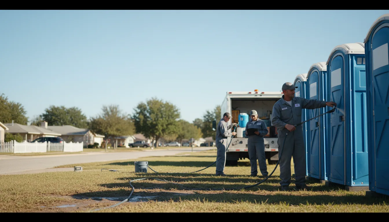 Long-Term Portable Toilet Rental in Reydell, AR near me
